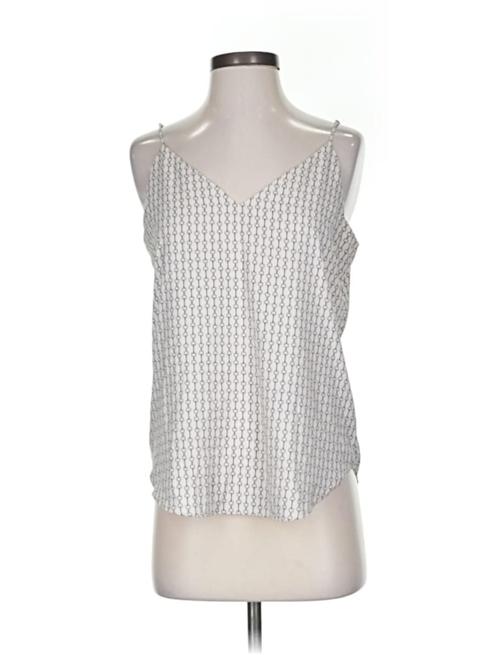 Express Beige Cami with Black Geometric Print